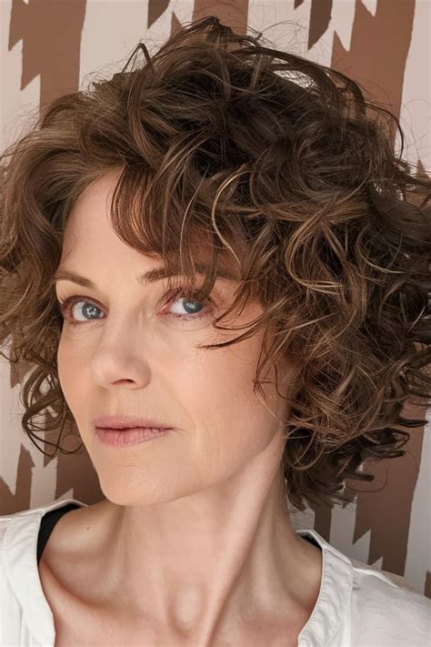 26 effortlessly stylish shoulder length curly hairstyles to try