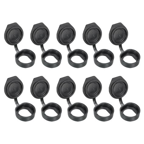 PATIKIL 19mm Door Lock Dust Cover, 10 Pack PE Plastic Waterproof Keys