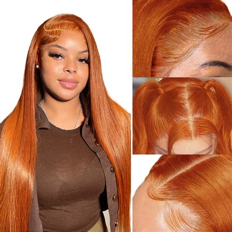 ginger human hair lace front wigs  george bousquet blog