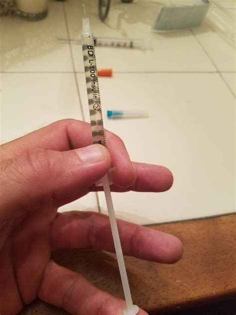 How To Fill A Syringe With Insulin at Rocio Wilds blog