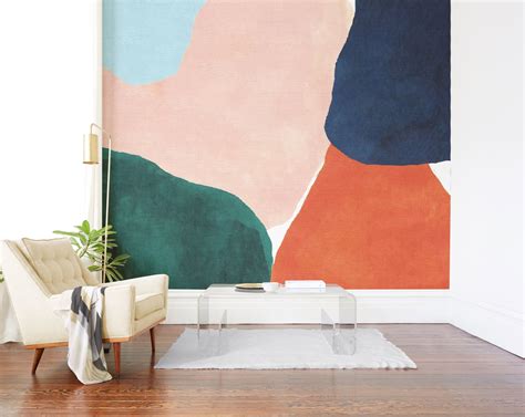 Minted's New Collection Is Changing the Wall Mural Game | Wall paint