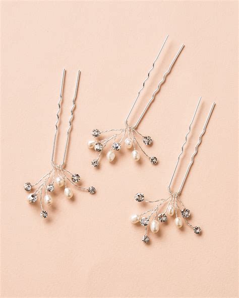 Pearl Hair Pin Bridal Hair Pin Pearl Bridal Hair Pin | Etsy