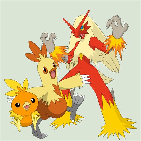 Pokemon 50~Torchic Evolution~ by Xbox-DS-Gameboy on DeviantArt