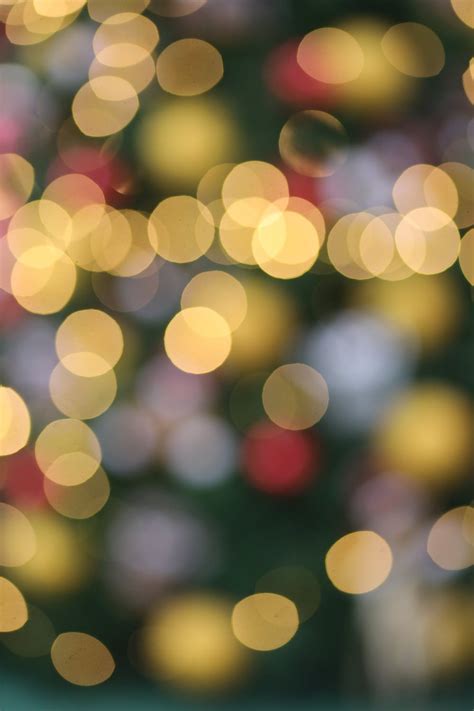 Yellow Bokeh Lights · Free Stock Photo