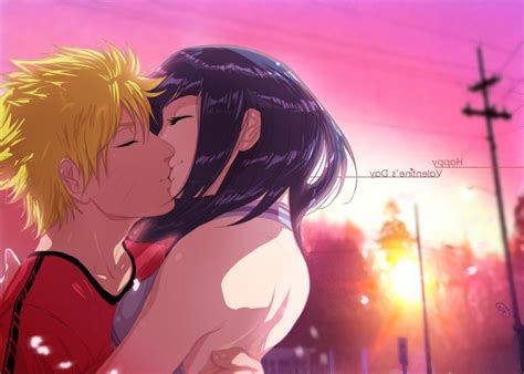 naruto kissing hinata wallpapers wallpaper cave