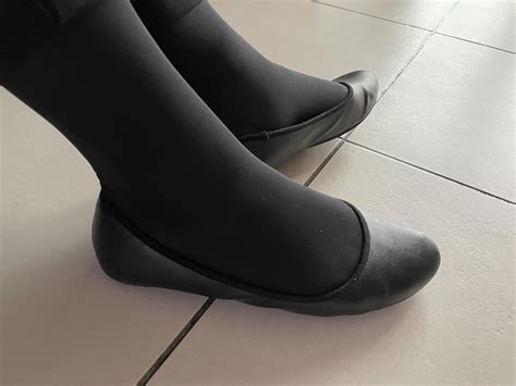 I probably wouldn't wear these Graceland flats for a walk but they are