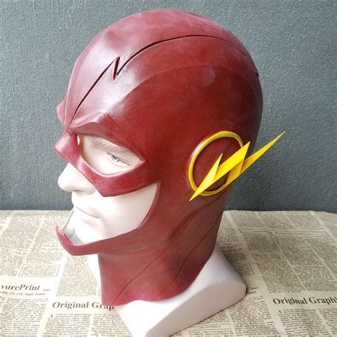 Free shipping The Flash Mask Helmet cosplay prop