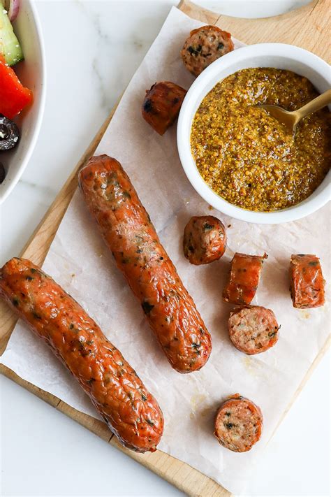 Air Fryer Chicken Sausage (10-Minute Easy Recipe) - Basics With Bails