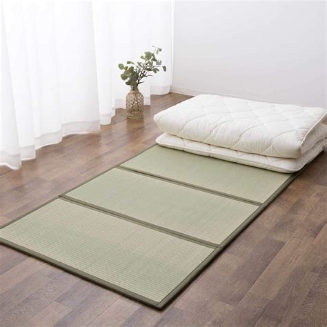 emoor japanese futon mattress classe  foldable tatami mat set king