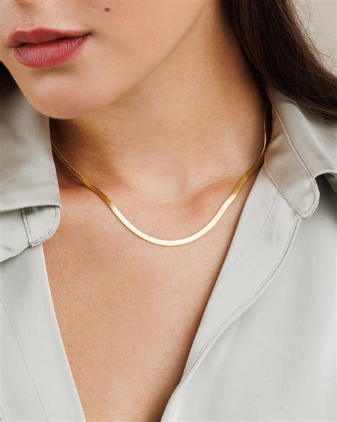 Snake Chain Necklace – Monday Monarch