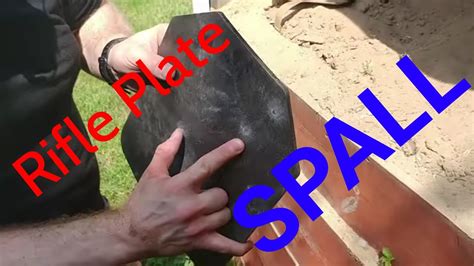 steel rifle plates  dangerous   spall youtube