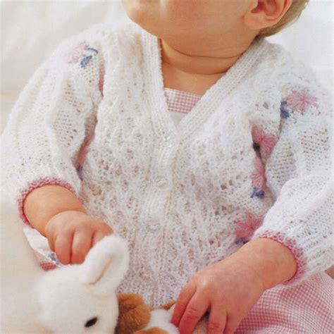 Free Pretty Baby Cardigan Pattern – Mary Maxim Ltd