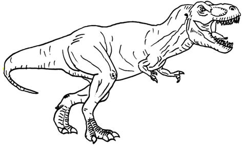 Dinossauro Rex Colorir - 50+ Desenhos para colorir de dinossauro T-Rex - Dicas Práticas