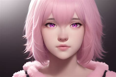 Online Crop Hd Wallpaper Anime Girls Pink Hair Ai Art Digital Art
