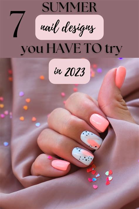 7 unique summer nail designs – Artofit