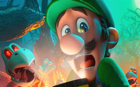 Asustado 'Luigi' - Super Mario Bros. (película) 4K descarga de fondo de