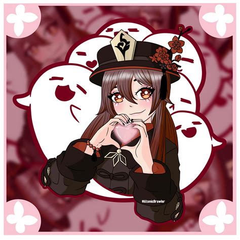 Mangoloo Cosplays ️ RTX on Twitter: "Genshin Impact Hu Tao Sticker only