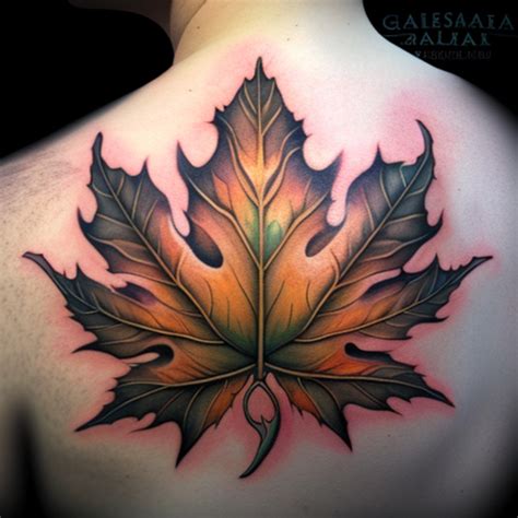 54 Maple Leaf Tattoo Ideas - TattooClue.com