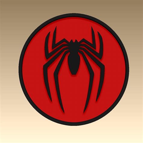 Spiderman Logo Template