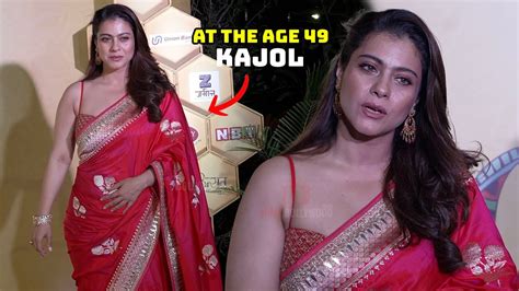 kajol devgan  gorgeous  pink saree   arrives  nbt