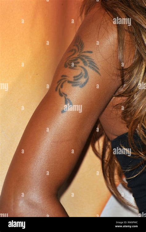 Mel b tattoo hi-res stock photography and images - Alamy