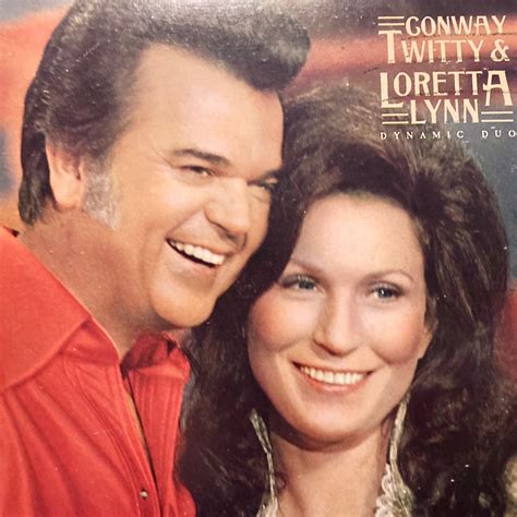 Dynamic Duo Conway Twitty and Loretta Lynn LP Music Album....classic