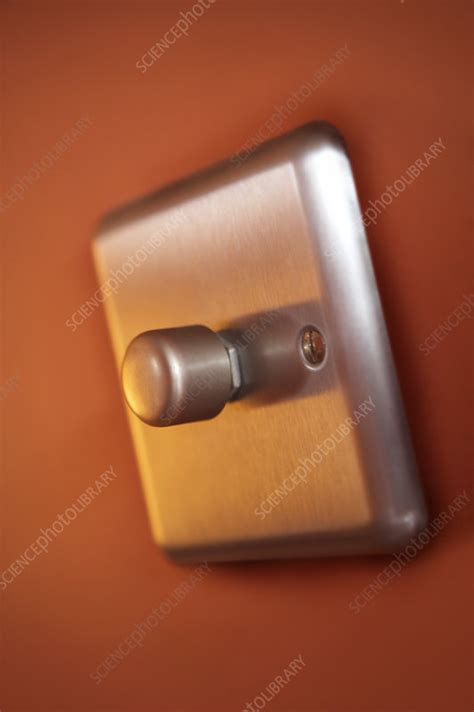 dimmer switch stock image  science photo library