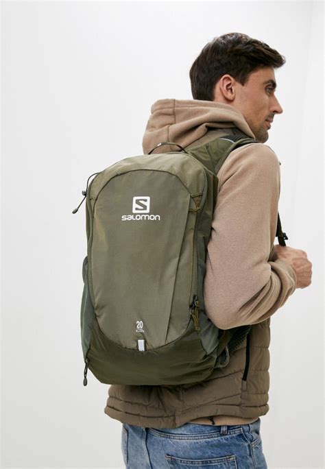 Рюкзак Salomon TRAILBLAZER 20, цвет: хаки, RTLABA356801 — купить в ...