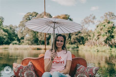punting on the lake, royal botanic gardens - mamma knows melbourne