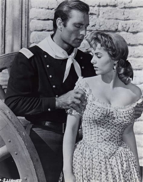 George Montgomery & Martha Hyer star in Battle of Rogue River (1954