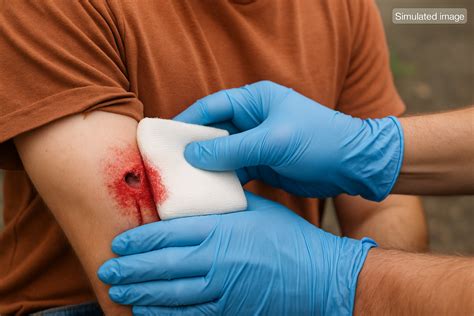 treat  bullet wound  home wound care answers