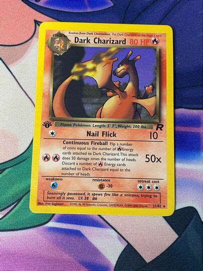 1st Edition Dark Charizard