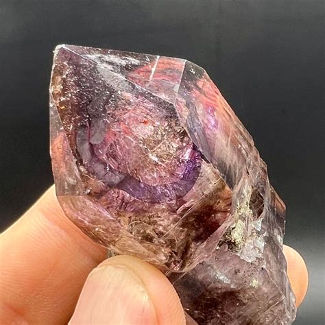 super  crystal  rare perfectly formed scepter quartz raw stone