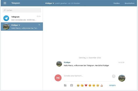 telegram web telegram im browser nutzen