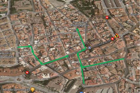 El Camino de las Cañas permanecerá cortado todo el fin de semana por