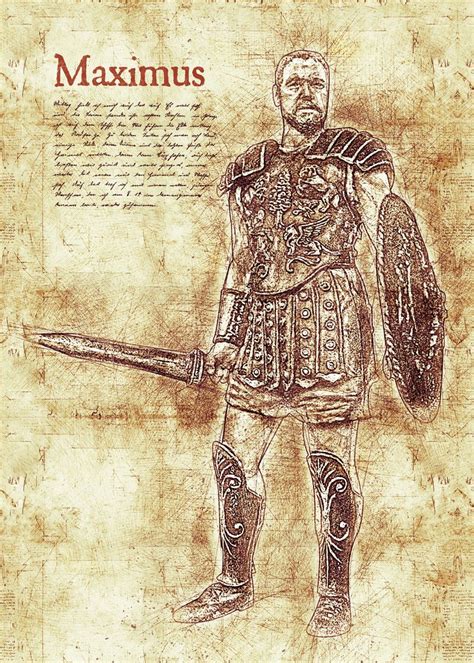 maximus poster picture metal print paint  printed artings displate