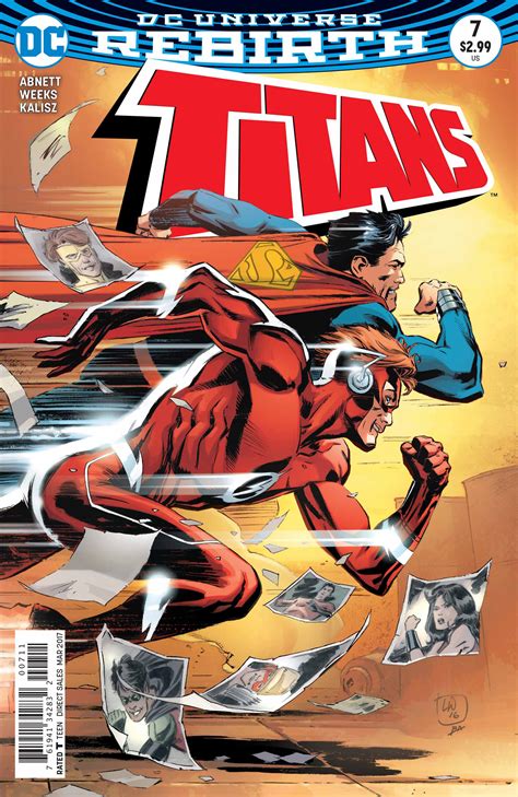 Titans #7 - 6-Page Preview and Covers released by DC Comics