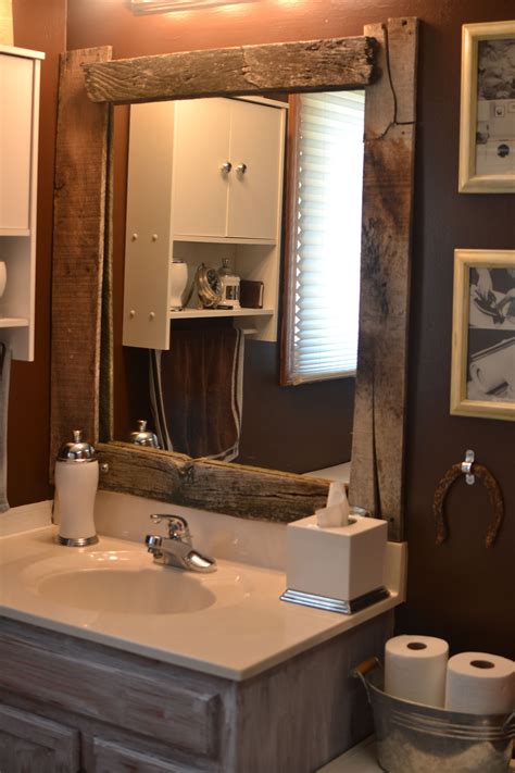 bathroom mirror frames diy 3