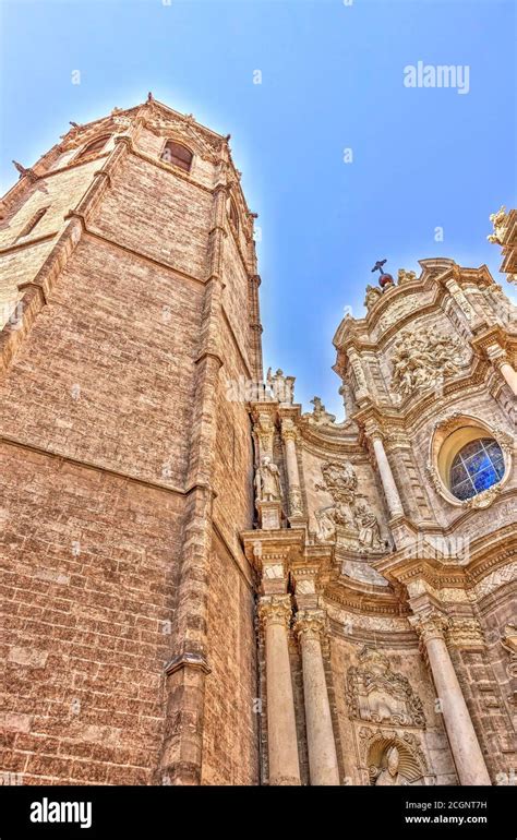valencia landmarks spain stock photo alamy