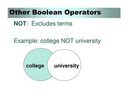 PPT - Boolean Operators PowerPoint Presentation, free download - ID:2353038