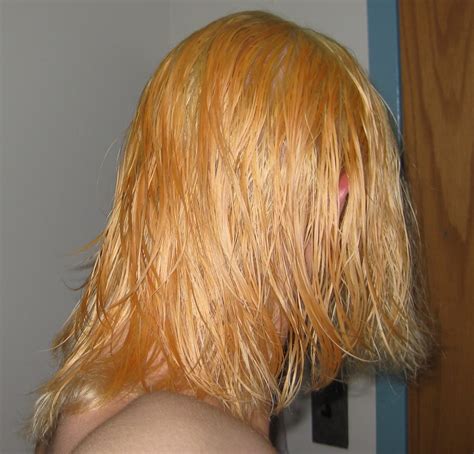 how to take orange out of hair