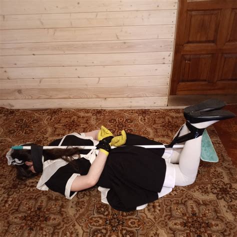 maid hogtied by kisaragisei on DeviantArt