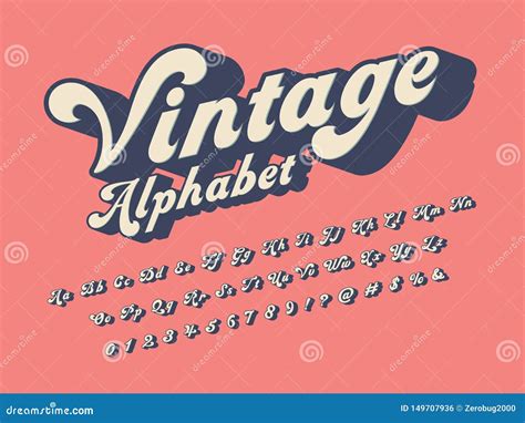 groovy font vector illustration cartoondealercom