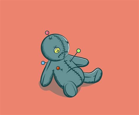 Download Doll, Voodoo, Horror. Royalty-Free Stock Illustration Image ...
