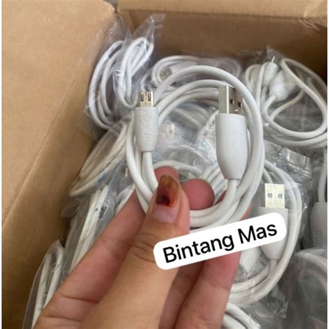 jual kabel data micro usb murah original shopee indonesia