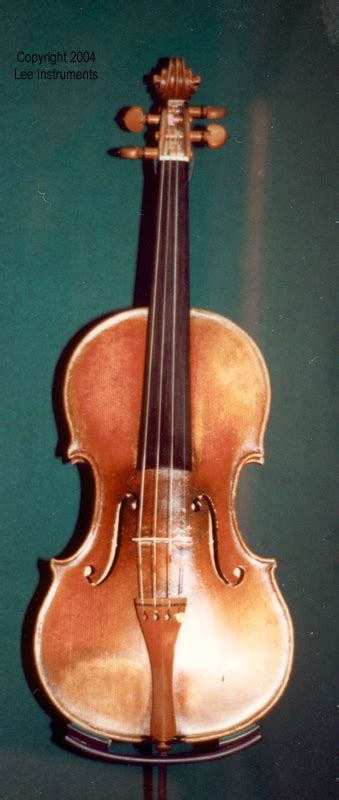 paganinis violin photograph