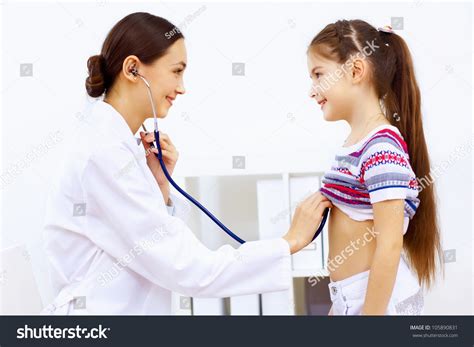 Little Girl Young Doctor Hospital Having Stock Photo 105890831 - Shutterstock