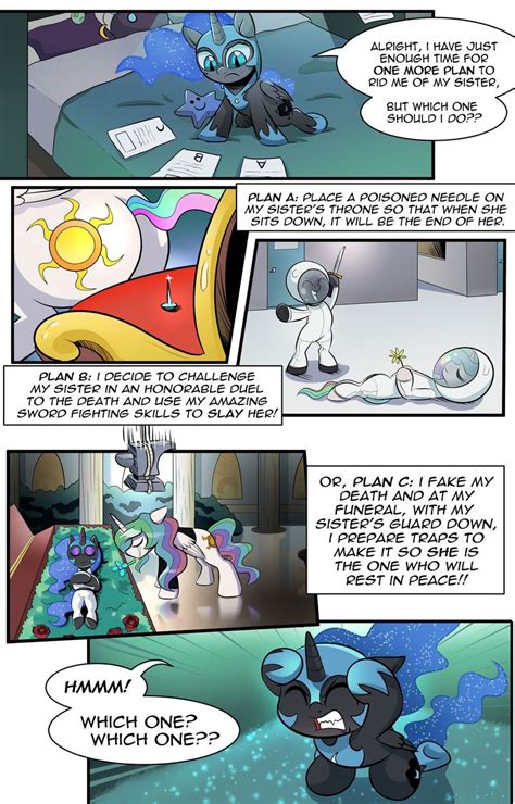 Attempted Sorroricide - Canterlot Comics