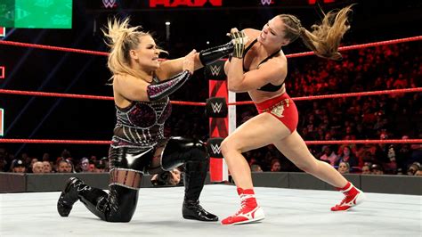 Raw Women’s Champion Ronda Rousey def. Natalya | WWE