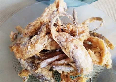 ikan asin goreng tepung crispy resepi goreng ikan asin tepung penting